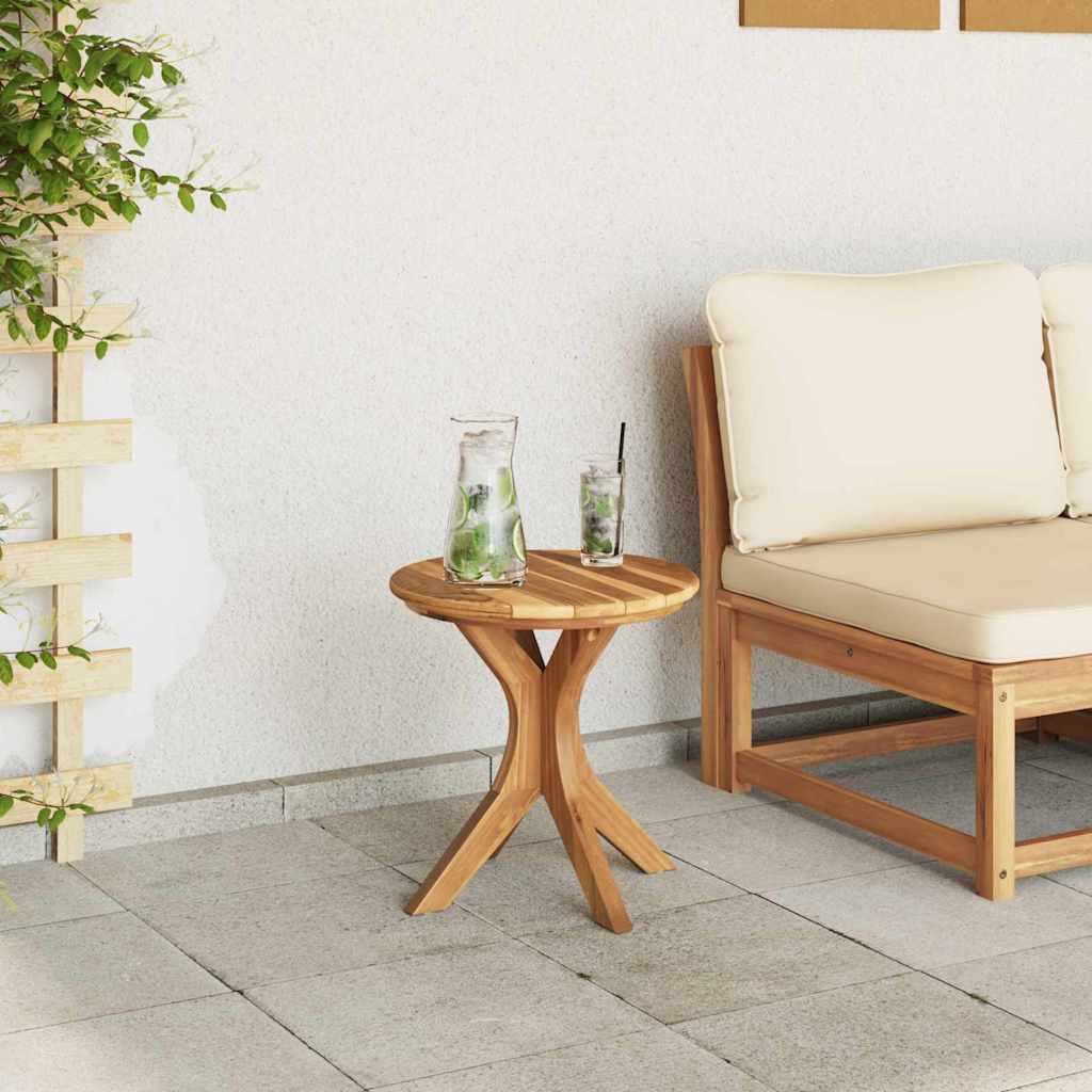 Side Table Brown 40 x 40 x 41 cm Solid teak wood